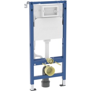 STELAŻ PODTYNKOWY DUOFIX BASIC DO WC  H 112 UP100 + WSPORNIKI (KOMPLET) GEBERIT