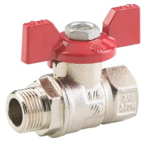 ZAWÓR KULOWY 1/2" Z MOTYLKIEM GZ/GW SENA / VA30 ARCO ( 50)