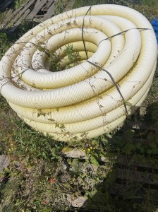 Rura drenarska PVC-U 125 bez otworów (50m) 2 GATUNEK - Wyprzedaż