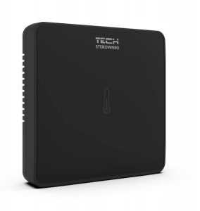 CZUJNIK TEMPERATURY C-8r BEZPRZEWODOWY CZARNY TECH