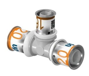 Trójnik redukcyjny PPSU 20x16x20 Press UPONOR