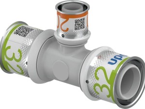 Trójnik redukcyjny PPSU 32x20x32 Press UPONOR