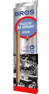 PAŁECZKI NA KOMARY, 4 SZTUKI [BROS]