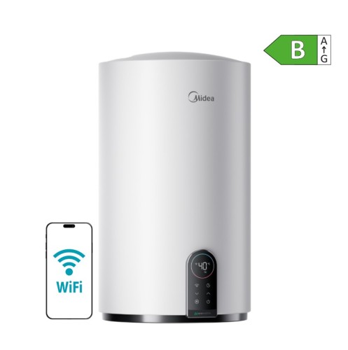 Bojler elektryczny 50L podgrzewacz wody WiFi Midea Vita Cylinder D50-20EFR