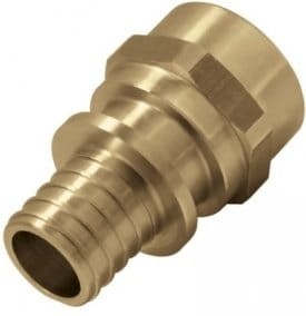 ZŁĄCZKA MOSIĘŻNA 32x4,4 GW 1' KAN-therm Push (KAN)