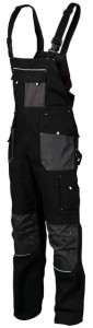 SPODNIE OGRODNICZKI 'BASIC LINE' CZARNE 'XXXL' STALCO