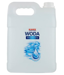 WODA DESTYLOWANA ULTRACZYSTA 5L [KAMIX]