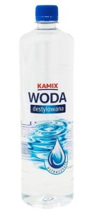 WODA DESTYLOWANA ULTRACZYSTA 1L [KAMIX]