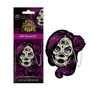 ZAWIESZKA DO AUTA MUERTOS VIOLET DIAMOND GIRL ZAPACH [AROMA CAR]