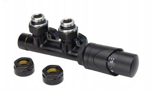 ZESTAW TERMOSTATYCZNY TULLY ZESPOLONY CZARNY