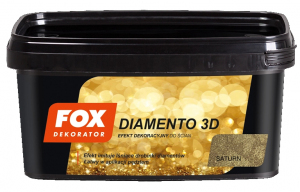 EFEKT DIAMENTO 3D SATURN, KOLOR 2, 1L FOX