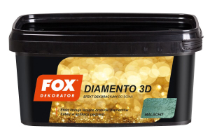 FOX DIAMENTO 3 D MALACHIT KOLOR 0011