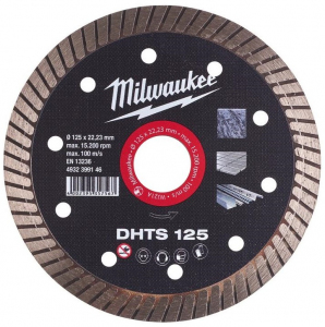 MILWAUKEE Tarcza diamentowa DHTS 125x22,2mm EN 13236