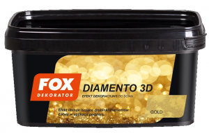 EFEKT DIAMENTO 3D GOLD KOLOR 6, 1L FOX