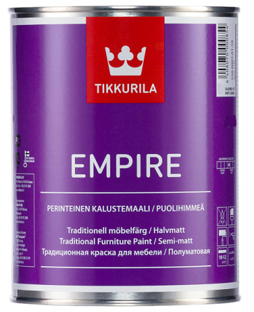 EMALIA ALKIDOWA EMPIRE CLASSIC COVER BAZA A 0,9L TIKKURILA