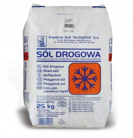 SÓL DROGOWA 25KG