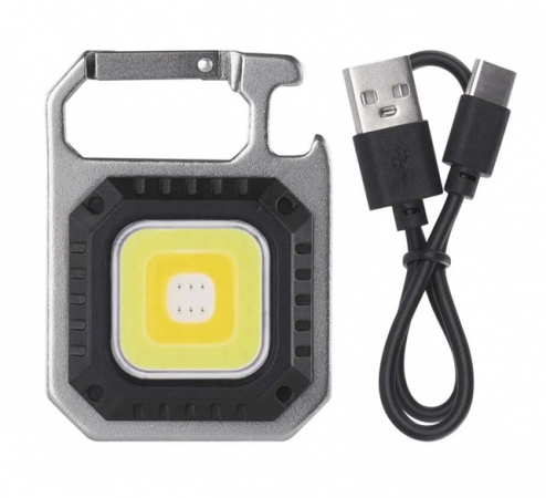 MINI LATARKA LED MAGNES BRELOK, 750 LM, ŁADOWALNA [EMOS]