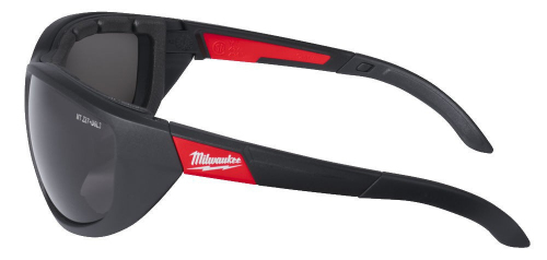 MILWAUKEE Okulary ochronne przyciemniane polaryzacyjne z uszczelką Premium