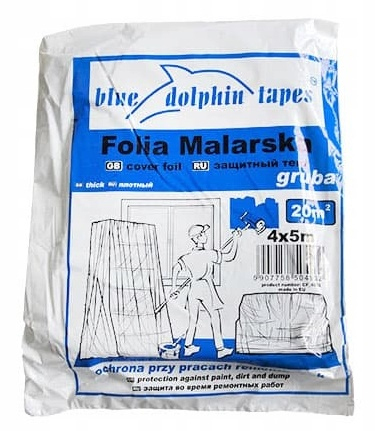 FOLIA MALARSKA EP2/5 GRUBA CF-380 4X5M