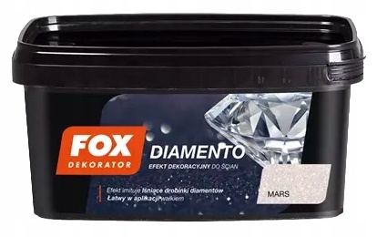 FARBA DEKORACYJNA DIAMENTO MARS 0002 FOX 1L