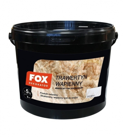 FOX TRAWERTYN DROBNOZIARNISTY 5KG