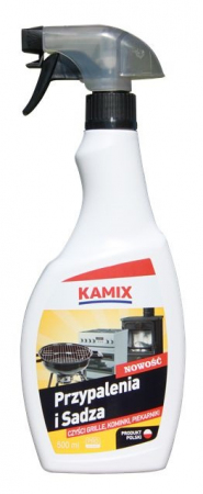 PREPARAT DO CZYSZCZENIA GRILI PIEKARNIKÓW, PRZYPALENIA I SADZA 500ML KAMIX