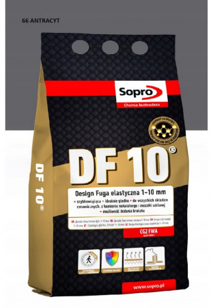 FUGA SOPRO DF10 ANTRACYT 66 / 2KG