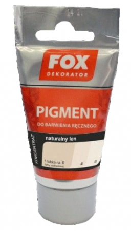 FOX PIGMENT KONCENTRAT 40ML NATURALNY LEN