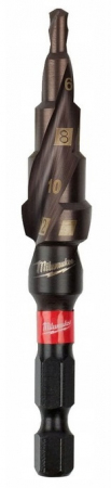 MILWAUKEE Wiertło stopniowe UD AR SHW 4-12/2mm