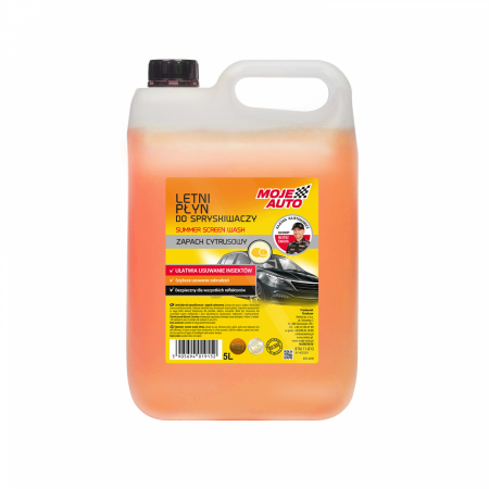 LETNI PŁYN DO SPRYSKIWACZY 5L CYTRUSOWY [MOJE AUTO]
