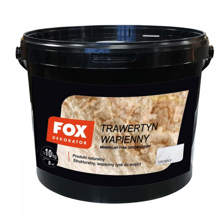 FOX TRAWERTYN DROBNOZIARNISTY 10KG